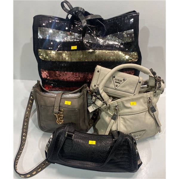 Collection of Purses, Handbags and Wallets brands include Guess and more