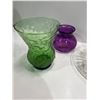 Image 2 : Collection Of Crystal and Glass Vases and other Decorative Items