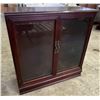 Image 1 : Gibbard Craftsman Est 1835 Vintage Glass Door Cabinet with two adjustable shelves 36Wx13Dx36H