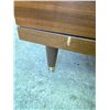 Image 4 : Vintage Walnut 4 Drawer Dresser 32Lx18Wx41H