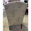Image 2 : Elegant Wingback Chair includes Matching Arm Protectors and Throw Pillow31Wx33Dx45H