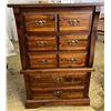 Image 1 : Solid Pine Five Drawer Dresser by Daveluyville Furn Ltd  39Wx19Dx54H