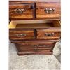 Image 5 : Solid Pine Five Drawer Dresser by Daveluyville Furn Ltd  39Wx19Dx54H