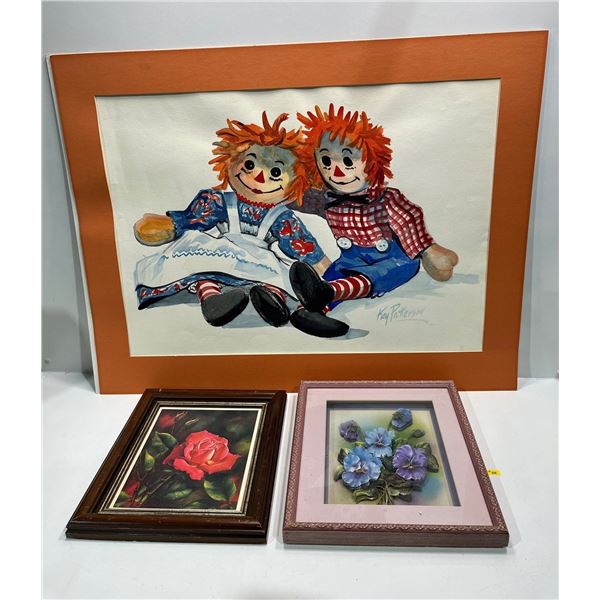 Three Pieces of Wall Art