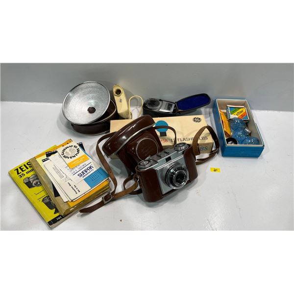 Vintage Zeiss Iron Camera and Accessories (includes everything pictured)