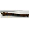 Image 1 : Jersey Police "Baton de Justice"  Painted Solid Wood with Carved Crown Top 14.5L