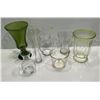 Image 1 : Collection of Glass Vases of various sizes  5-12H