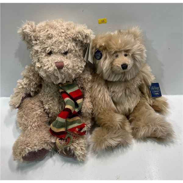 Pair of Teddy Beads made by Bombay and Ganz