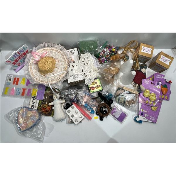 Crafting Essentials includes Foam Blocks, Beads, Confetti, Wooden Shapes and more