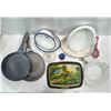 Image 1 : Kitchenware Collection, Frying Pans, Roaster, Fruit Bowl, Spoon Rest and more