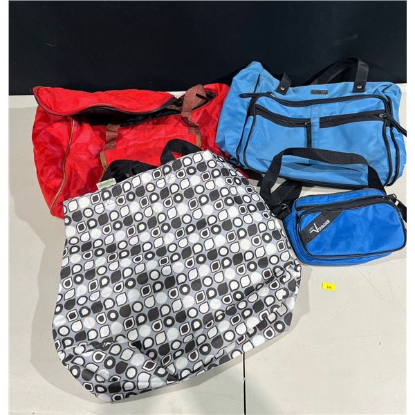 Collection of Various Canvas Bags