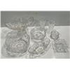 Image 1 : Collection Of Crystal and Glass Serving Bowls and Vases