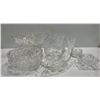 Image 2 : Collection Of Crystal and Glass Serving Bowls and Vases