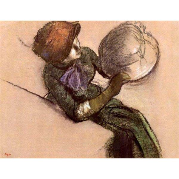 Edgar Degas - The Milliner #2