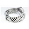 Image 4 : Rolex Mens Stainless Steel Silver Index Diamond And Emerald Bezel 36MM Datejust