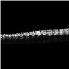 Image 2 : 13.11 ctw Diamond 18K White Gold Tennis Bracelet