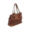 Image 2 : Prada Brown Leather Vitello Daino Shoulder Bag