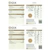 Image 9 : NEW 18k Gold 4.98 ctw GIA Oval Blue Sapphire Bezel Diamond Drop Dangle Earrings