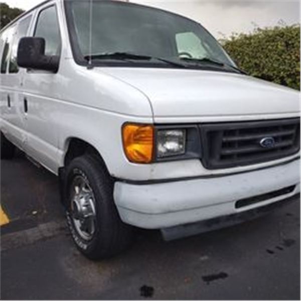 SOLD ! 2003 E150 WORK VAN. RUNS GREAT  ALL WORKS