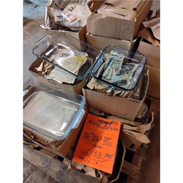 SOLD / Assorted sizes NEW  Anchor Hocking Chef's Baking Dishes