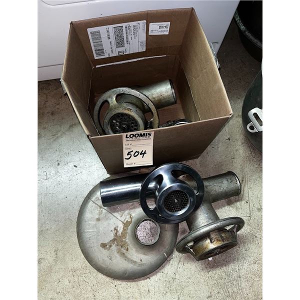 LOT OF GRINDER HEADS