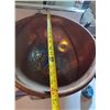 Image 3 : 16 IN EARLY  ANTIQUE DOUBLE HANDLE COPPER MIXING BOWL : SIGNED PITTSBURGH