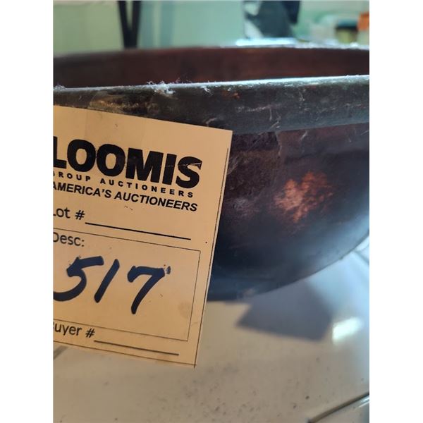 15IN EARLY HEAVY  MIXING BOWL (COPPER)