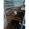 Image 2 : ROLLING BAKERY TRAY HOLDER WITH SOME HOLDERS.