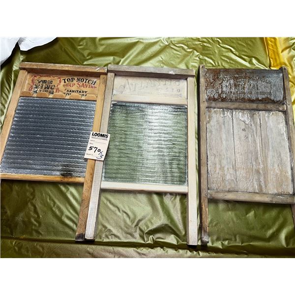 S/3 ANTIQUE WASH BOARDS