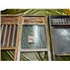 Image 6 : S/3 ANTIQUE WASH BOARDS