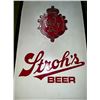 Image 2 : VINTAGE STROH'S ADV CLOCK  23 "