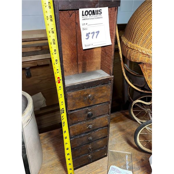 EARLY WOOD WALL CABINET
