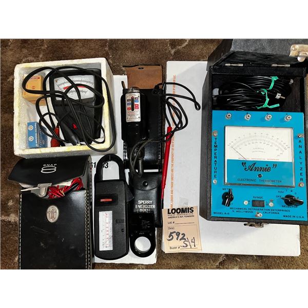S/4 VINTAGE METERS