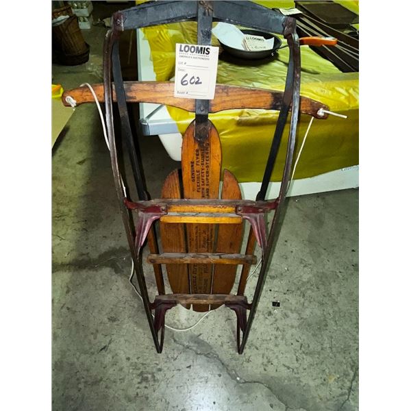 VINTAGE WOOD SLED
