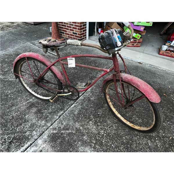 ANTIQUE ADULT BIKE WITH VRRROOM MOTOR