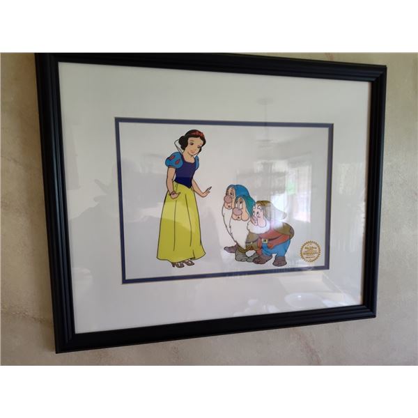 WALT DISNEY SERIGRAPH LIMITED EDITION SNOW WHITE