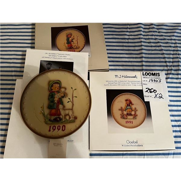 1900s  NEW  GOEBELSPLATES AKA LOT260