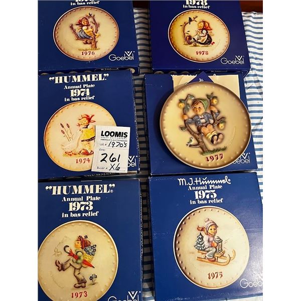 NEW 7.5 INCH 1970S PLATES