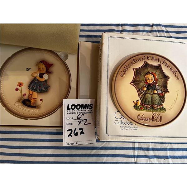 NEW 1978 6"  GOEBELSPLATES