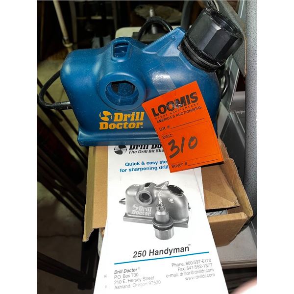DRILL DOCTER/ DRILL BIT SHARPENER