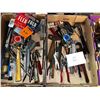 Image 1 : 2 FLATS OF ASSORTED HAND TOOLS