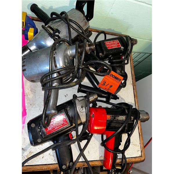 SALES LOT OF ELECTRIC DRILLS ALL WORKING