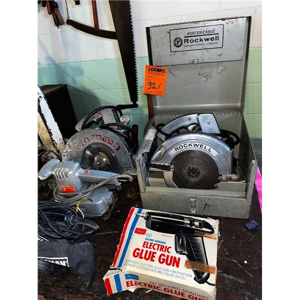 SET OF SEVEN ASSORTED ELECTRICAL HAND TOOLS