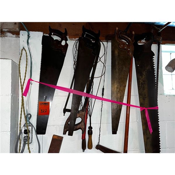 ASSORTED HAND TOOLS AND SHOP TOOLS