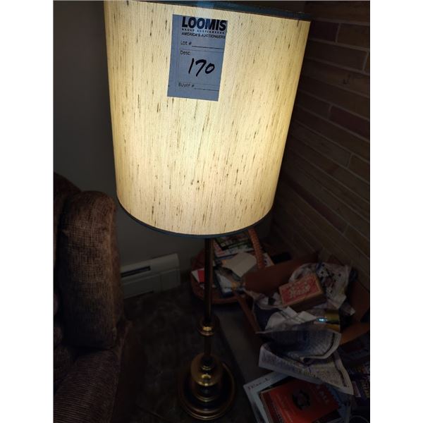 BRASS FLOOR LAMP