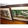 Image 2 : SET OF 4 FRAMED ART , FARM/BARN