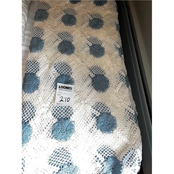 HAND CROCHETED COVERLET