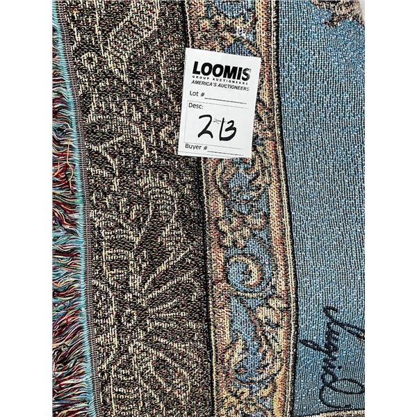MACHINE MADE COVERLET/ like new
