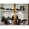 Image 1 : NINE PIECES OF STAINLESS REVERWARE