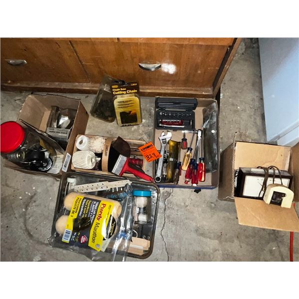 ASSORTED TOOL AND SHOP ITEMS
